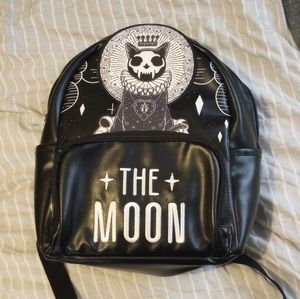 Black tarot bag
